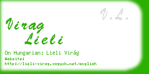 virag lieli business card